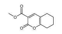 METHYL 2-OXO-5,6,7,8-TETRAHYDRO-2H-CHROMENE-3-CARBOXYLATE structure