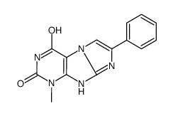 4-methyl-7-phenyl-6H-purino[7,8-a]imidazole-1,3-dione Structure