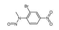 2-bromo-N-methyl-4-nitro-N-nitroso-aniline Structure