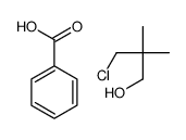 benzoic acid,3-chloro-2,2-dimethylpropan-1-ol Structure