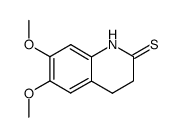 6,7-dimethoxy-3,4-dihydro-1H-quinoline-2-thione Structure