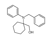[1-(N-benzylanilino)cyclohexyl]methanol Structure