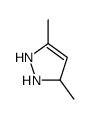 3,5-dimethyl-2,3-dihydro-1H-pyrazole Structure