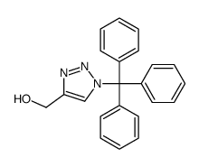 (1-trityltriazol-4-yl)methanol Structure