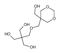 2-(hydroxymethyl)-2-[[[5-(hydroxymethyl)-1,3-dioxan-5-yl]methoxy]methyl]propane-1,3-diol结构式