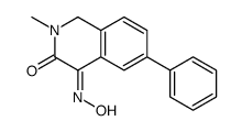 4-hydroxyimino-2-methyl-6-phenyl-1H-isoquinolin-3-one Structure
