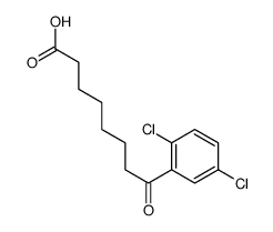 8-(2,5-Dichlorophenyl)-8-oxooctanoic acid结构式