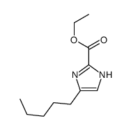 ethyl 5-pentyl-1H-imidazole-2-carboxylate Structure