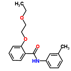 2-(2-Ethoxyethoxy)-N-(3-methylphenyl)benzamide Structure