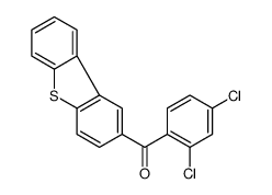 dibenzothiophen-2-yl-(2,4-dichlorophenyl)methanone Structure