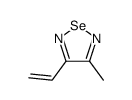 3-ethenyl-4-methyl-1,2,5-selenadiazole Structure