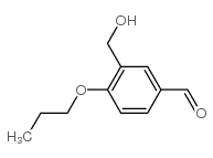 3-(hydroxymethyl)-4-propoxybenzaldehyde结构式