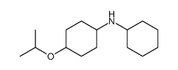 N-cyclohexyl-4-propan-2-yloxycyclohexan-1-amine Structure