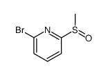 2-bromo-6-methylsulfinyl pyridine结构式