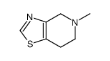 5-methyl-4,5,6,7-tetrahydrothiazolo[4,5-c]pyridine Structure