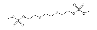 3,6-dithia-1,8-octanediol bimesylate Structure
