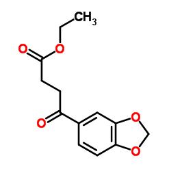 Ethyl 4-(1,3-benzodioxol-5-yl)-4-oxobutanoate Structure