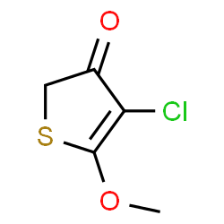 3(2H)-Thiophenone,4-chloro-5-methoxy- Structure