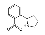 2-(2-Nitrophenyl)pyrrolidine structure