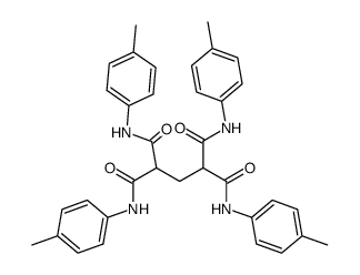 1.1.3.3-Tetra-(p-tolyl-carbamoyl)-propan Structure