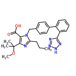 O-Methyl Ether Olmesartan Acid Structure