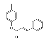 3-Phenylpropenoic acid 4-methylphenyl ester structure