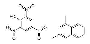 1,3-dimethylnaphthalene,2,4,6-trinitrophenol结构式