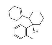 2-cyclohex-1-enyl-1-o-tolyl-cyclohexanol结构式