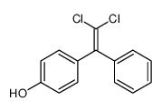 4-(2,2-dichloro-1-phenylethenyl)phenol结构式