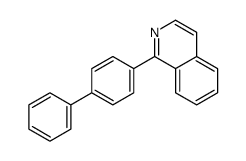 1-(4-phenylphenyl)isoquinoline Structure