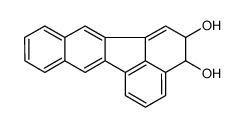 4,5-dihydrobenzo[k]fluoranthene-4,5-diol结构式