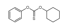 O-cyclohexyl O-phenyl carbonothioate Structure