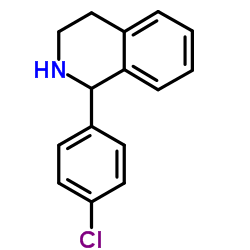 1-(4-Chlorophenyl)-1,2,3,4-tetrahydroisoquinoline结构式