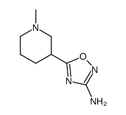 1-Methyl-3[5-(3-amino-1,2,4-oxadiazol)-yl]piperidine Structure