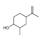 2-methyl-4-prop-1-en-2-ylcyclohexan-1-ol Structure