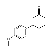 5-(4-methoxyphenyl)cyclohexenone Structure