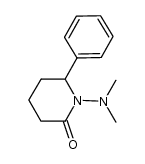 1-dimethylamino-6-phenylpiperidin-2-one结构式