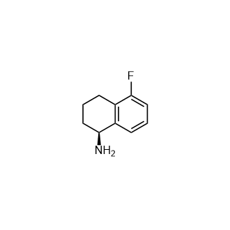 (S)-5-Fluoro-1,2,3,4-tetrahydronaphthalen-1-amine structure