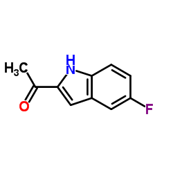 1-(5-Fluoro-1H-indol-2-yl)ethanone structure