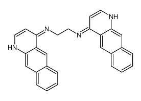 N,N'-bis(benzo[g]quinolin-4-yl)ethane-1,2-diamine Structure