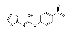 2-(4-硝基苯氧基羰基氨基)噻唑结构式