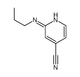 2-(propylamino)isonicotinonitrile结构式