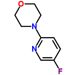 4-(5-Fluoro-2-pyridinyl)morpholine Structure