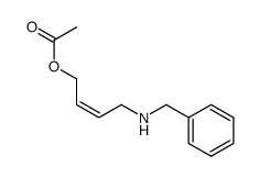 (Z)-4-benzylaminobut-2-enyl acetate结构式