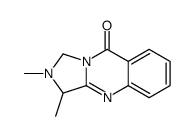 2,3-dimethyl-1,3-dihydroimidazo[5,1-b]quinazolin-9-one结构式