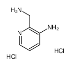 2-(Aminomethyl)-3-pyridinamine dihydrochloride结构式