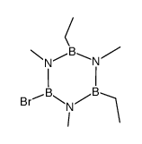 2-bromo-4,6-diethyl-1,3,5-trimethylborazine Structure