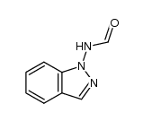N-(indazol-1-yl)formamide Structure