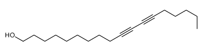 octadeca-10,12-diyn-1-ol Structure