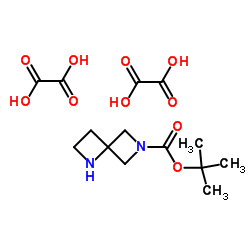 6-Boc-1,6-Diazaspiro[3.3]heptane heMioxylate Structure